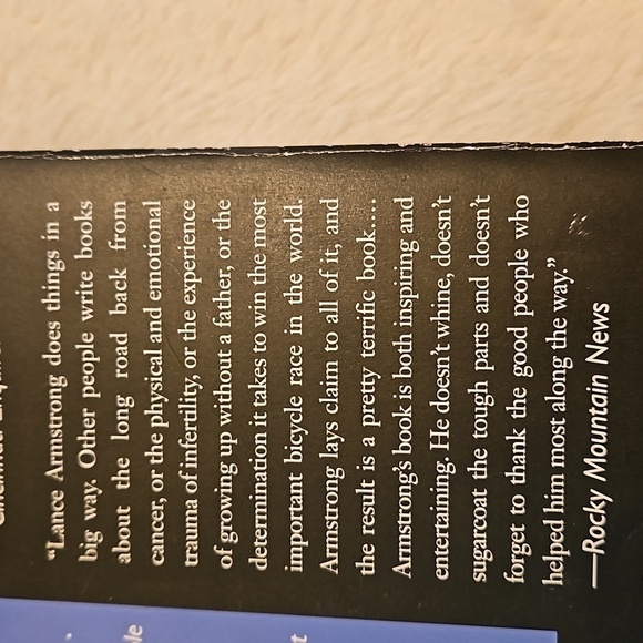 Lance Armstrong " It’s Not About the Bike My Journey Back to Life" Home Accents - Picture 2 of 15